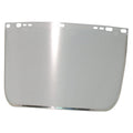 Anchor Brand 3440-B-CL Visor, Clear, Aluminum Bound, 15-1/2 in L x 9 in H, for Jackson Safety Head Gear/Cap Adaptors