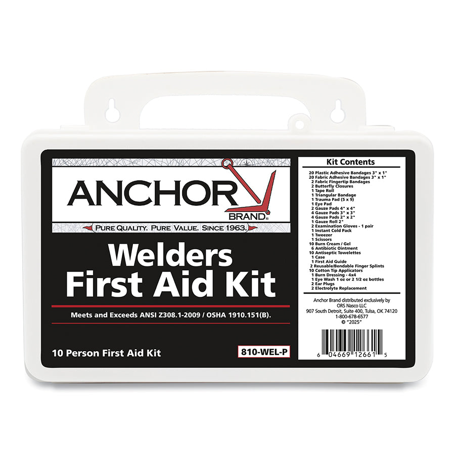 Anchor Brand 810-WEL-P 10 Person First Aid Kit