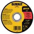 DeWalt DW8063 High Performance™ Cutting Wheel, Type 1, 5 in dia x 0.045 in Thick x 7/8 in Arbor, 60 Grit, Aluminum Oxide (Pack of 25 EA)