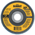 DeWalt DW8250 XP™ Extended Performance Flap Disc, 4-1/2 in dia, 40 Grit, 7/8 in Arbor, 13300 RPM, T27 (Pack of 10 EA)