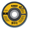 DeWalt DW8256 XP™ Extended Performance Flap Disc, 4-1/2 in dia, 80 Grit, 5/8 in-11 Arbor, 13300 RPM, T27 (Pack of 10 EA)