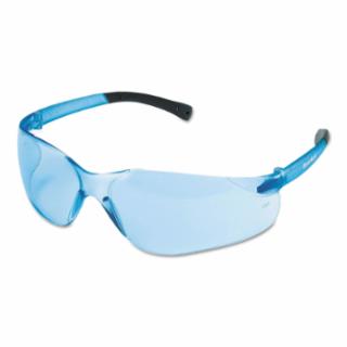 MCR Safety BK113 BearKat BK1 Safety Glasses, Light Blue Lens, Light Blue Frame
