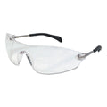 MCR Safety S2210 Blackjack Elite Protective Eyewear, Clear Lens, Duramass HC, Clear Frame