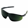 MCR Safety ST1150 ST1 Series Protective Eyewear, Green Filter 5.0 Lens, Black Frame
