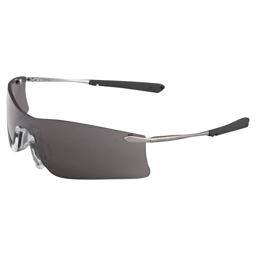 MCR Safety T4112AF Rubicon® T4 Protective Eyewear, Gray Lens, Polycarbonate, Anti-Fog, Frame