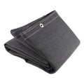 WILSON INDUSTRIES 36302 Vermiculite Medium-Duty Welding Blanket, 6 ft W x 6 ft L, 24 oz, with Grommets, Black