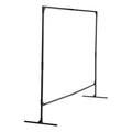 WILSON INDUSTRIES 36336 Stur-D-Screen Frame, 6 ft L, 6 ft W, Steel, Black