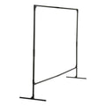 WILSON INDUSTRIES 36338 Stur-D-Screen Frame, 6 ft X 8 ft, Steel, Black