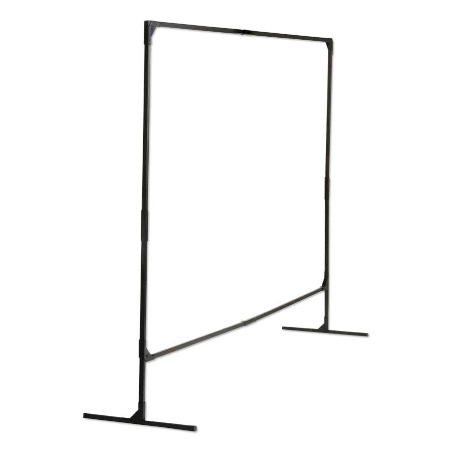 WILSON INDUSTRIES 36338 Stur-D-Screen Frame, 6 ft X 8 ft, Steel, Black