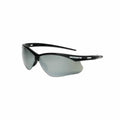 Jackson Safety 50006 SG Series Safety Glasses, Smoke Mirror Lens, Black Half-Frame