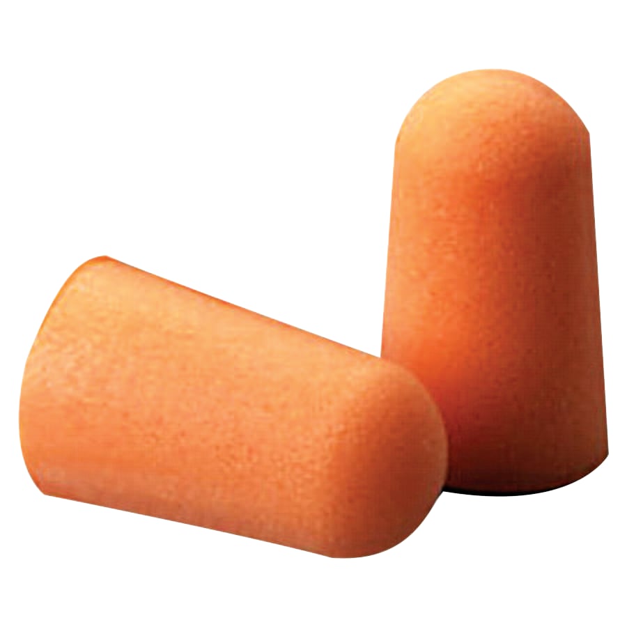 3M Foam Earplug, Bright Orange