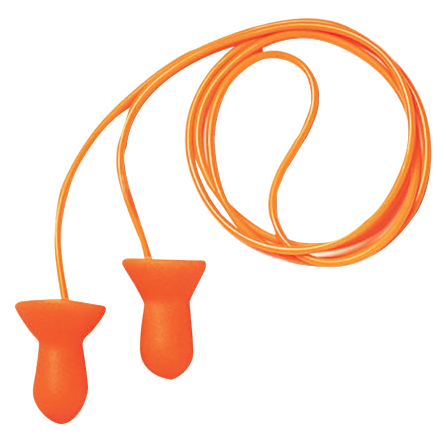 Quiet Reusable Earplugs, Corded