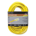 Southwire 2589SW0002 Vinyl Extension Cord, 100 ft, 1 Outlet, Yellow
