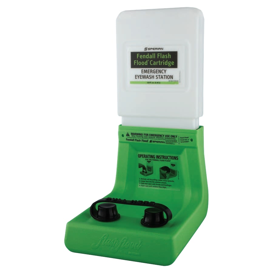 fend-all by PIP 32-000400-0000 Flash Flood® Emergency Eyewash Station, 1 gal Tank Capacity, Includes Cartridge