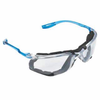 3M 11872-00000-20 Virtua™ CCS Protective Eyewear, Clear Polycarbonate Lens, Anti-Fog, Clear Plastic Frame, Light Blue Temple