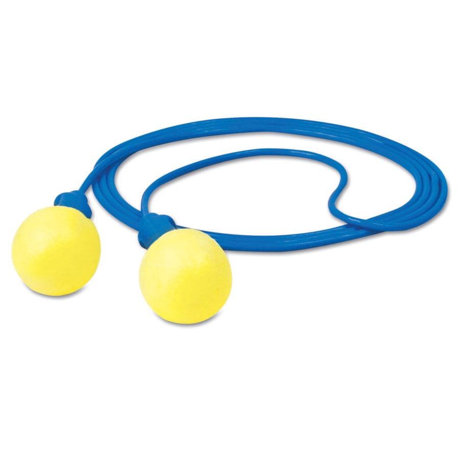 E-A-R Push-Ins Foam Earplug, Corded