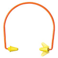 3M 320-1000 E-A-Rflex 28™ Semi-aural Hearing Protector, ABS, Polyurethane, Yellow, Banded