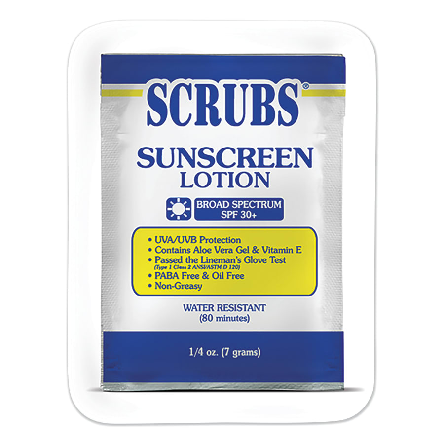 DYKEM 92101 Sunscreen Lotion, 1/4 oz, One-Dose Packet
