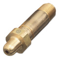 WESTERN ENTERPRISES 13-3 Regulator Inlet Nipples, Nitrous Oxide, 1/4"(NPT), 2 1/2", Brass, CGA-326