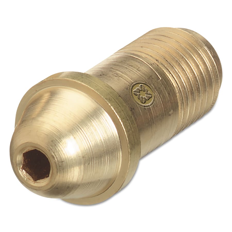 WESTERN ENTERPRISES 14-3SF Cylinder Adapter Nipples, 3,000 psi, 1/4 in (NPT), Male, CGA-346