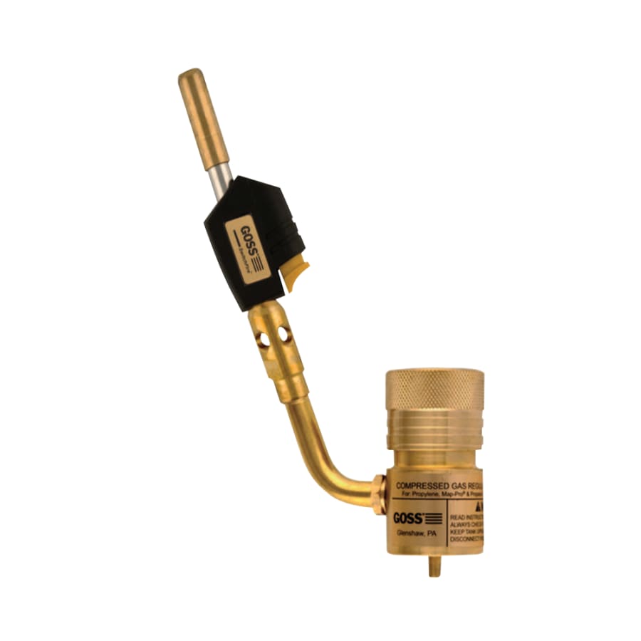 Goss GHT-100L SwitchFire Hand Torch, Silver Braze, Soft Solder, Piezo Lighter Tip