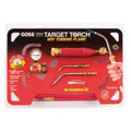 Goss KX-3B Target Torch Air-Acetylene Kit, 5/16 in, 7/16 in, B Cyl Reg Fitting, GA-3/GA-11 Tips