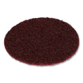 Scotch-Brite 048011-07451 Surface Conditioning Disc, 4 in, Medium, Maroon