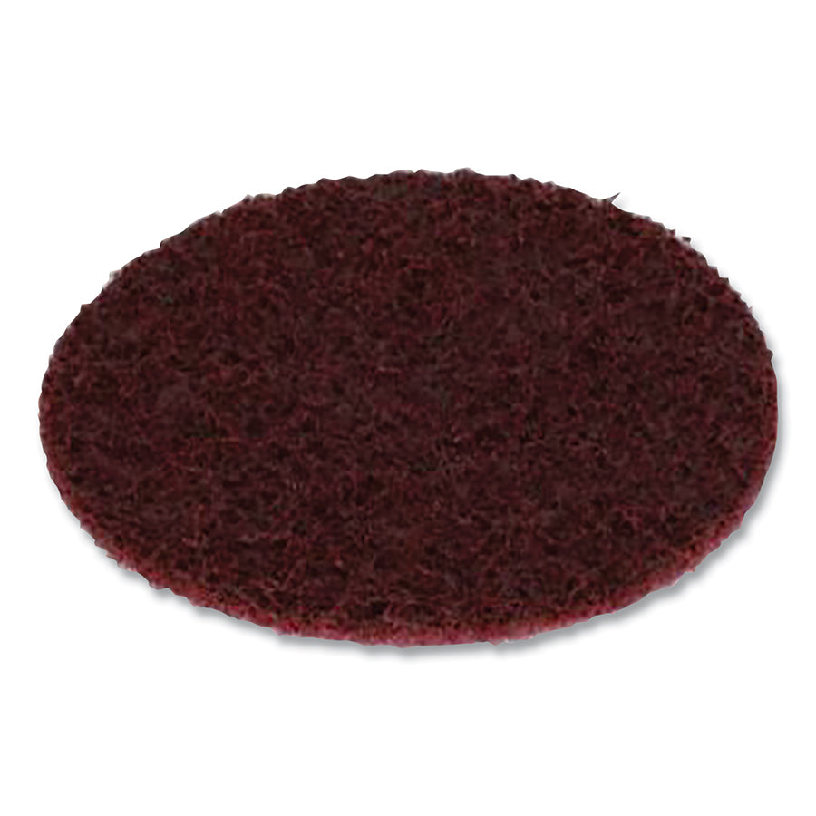 Scotch-Brite 048011-07451 Surface Conditioning Disc, 4 in, Medium, Maroon