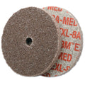 Scotch-Brite 048011-13716 EXL Unitized Wheel, 3 in, 1/4 in Arbor, Fine, Gray