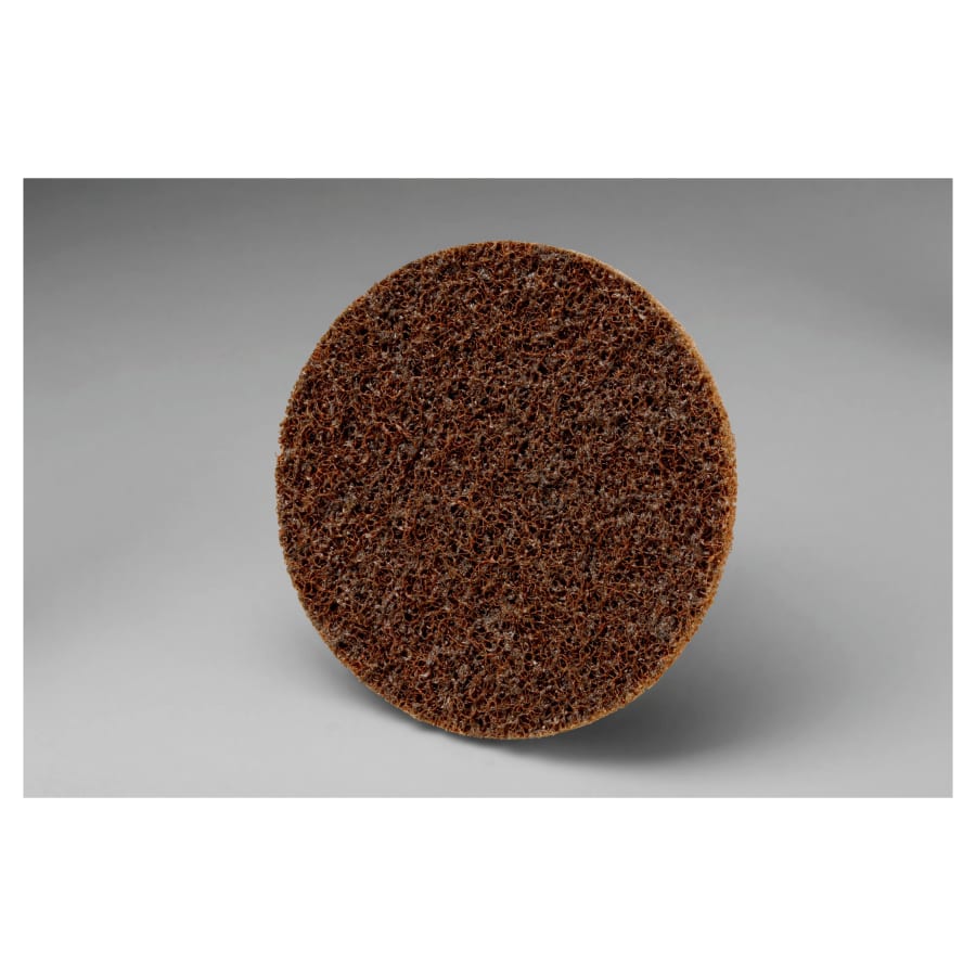 Scotch-Brite 048011-15392 Roloc Surface-Conditioning Disc, 1 in, Medium, Maroon