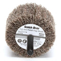Cut and Polish Flap Brush, 2 in x 1/4 in, Medium, Aluminum Oxide, 12000 rpm