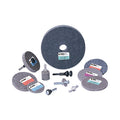 Standard Abrasives 051115-33313 A/O Unitized Wheel, 3 in, Hard, Medium (Pack of 10 EA)