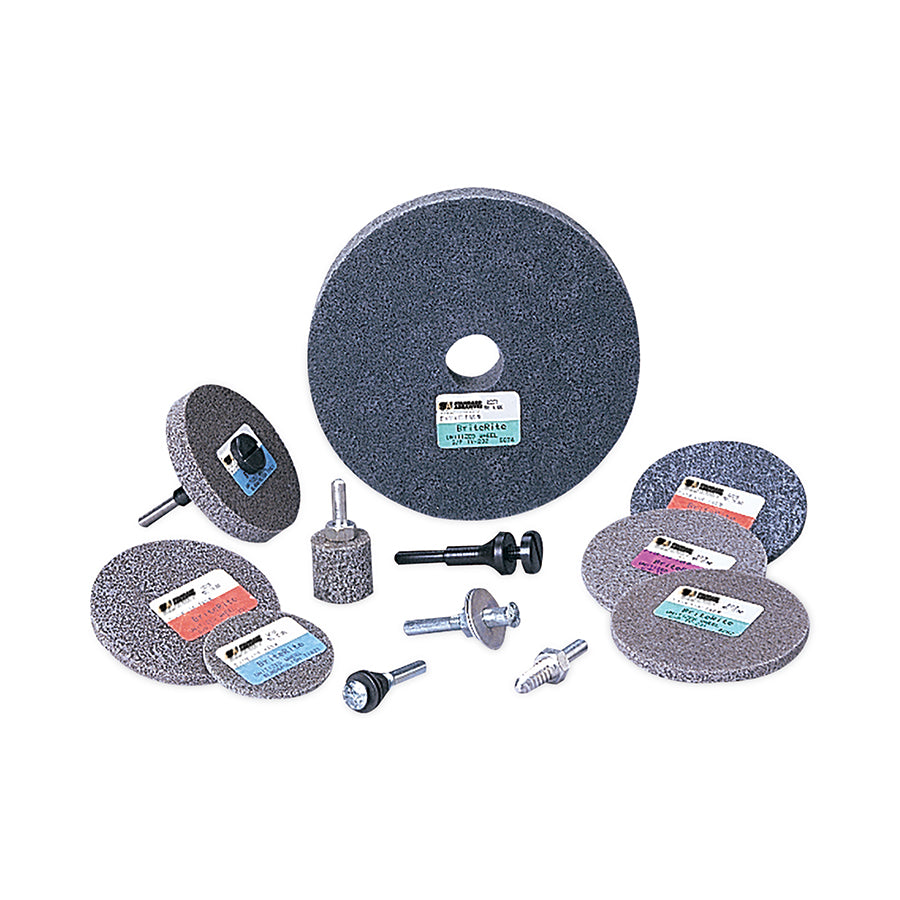 Standard Abrasives 051115-33313 A/O Unitized Wheel, 3 in, Hard, Medium (Pack of 10 EA)