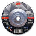3M 051125-87397 Silver Depressed Center Grinding Wheel, 4-1/2 in dia, 1/4 in, 5/8 in-11 Arbor Thread, 36 Grit, Precision Shaped Ceramic (Pack of 20 EA)