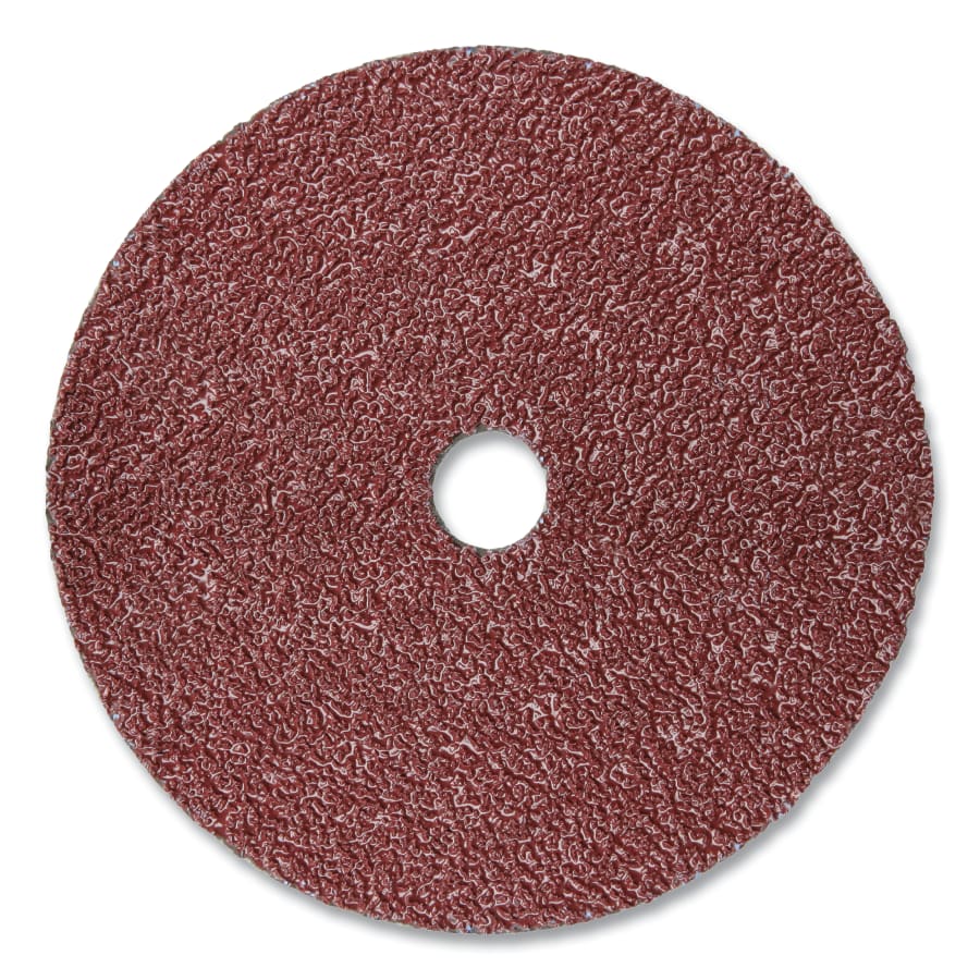 3M Cubitron II Fibre Disc 982C, Precision Shaped Ceramic, 5 in dia x 7/8 in AH, 36+ Grit, Die 500P
