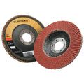 3M 051141-55625 Cubitron™ II Flap Discs 967A, 4-1/2 in dia x 7/8 in AH, T29, 80+, 13300 RPM (Pack of 10 DC)