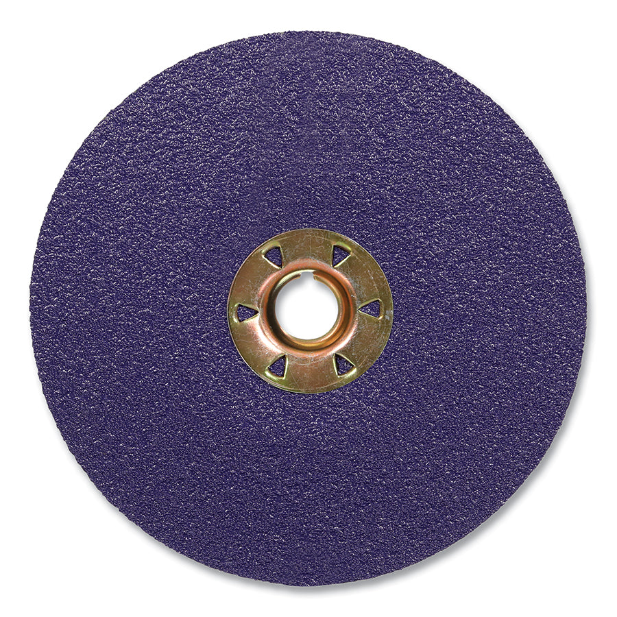 3M 068060-67081 Cubitron™ 3 Fibre Disc 1182C, Precision Shaped Ceramic, 4.5 in dia, 80+, TN Quick Change, Die 450E, 25 EA/BG