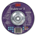 3M 638060-90009 Cubitron™ 3 Depressed Center Grinding Wheel, 7 in dia x 1/4 in Thick x 5/8 in-11 Arbor, 36+ Grit, T27