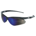KleenGuard 14481 V30 Nemesis Safety Glasses, Blue Mirror, Polycarbonate Lens, Mirror, Black Frame/Temple, Nylon