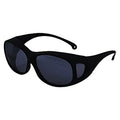 V50 OTG Safety Glasses, Smoke Lens, Brown Frame