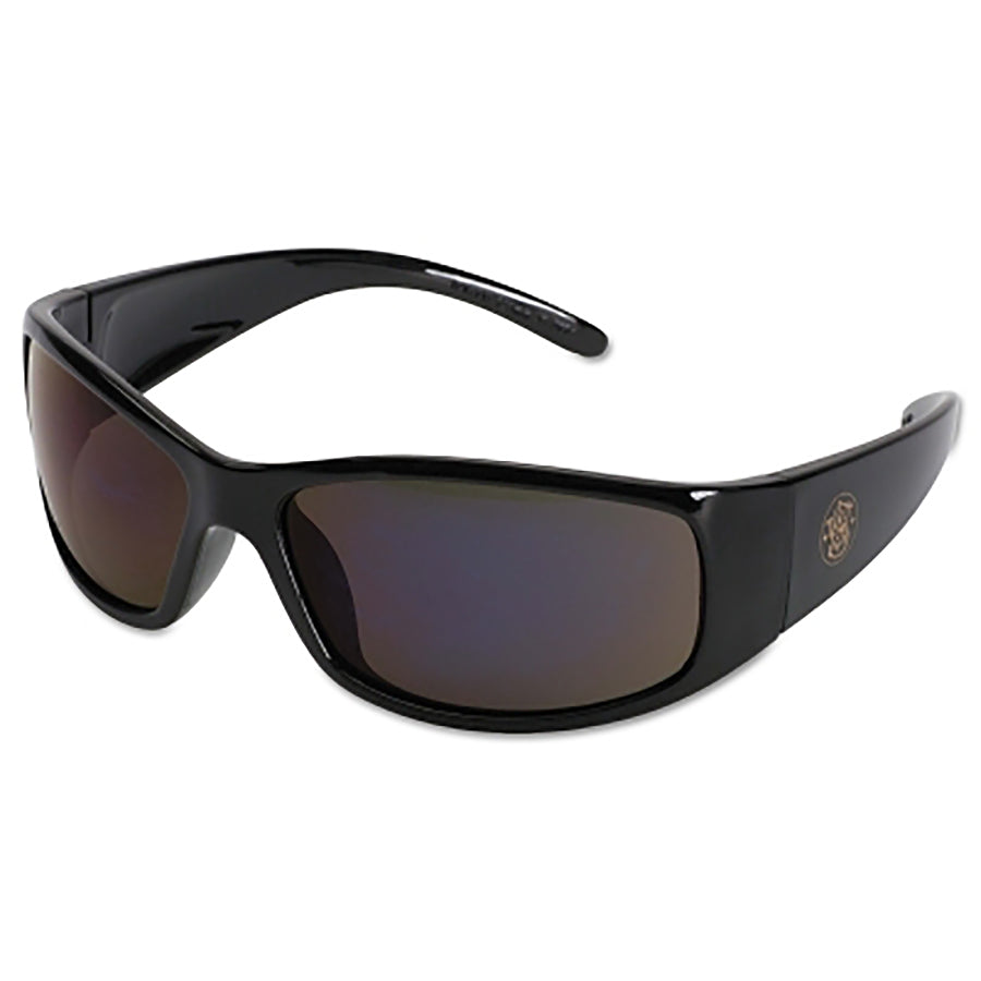 Smith & Wesson 21303 Elite Safety Glasses, Smoke Polycarbonate Lens, Uncoated, Black, Nylon