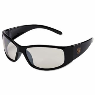 Smith & Wesson 21306 Elite Safety Glasses, Indoor/Outdoor Lens, Black Frame
