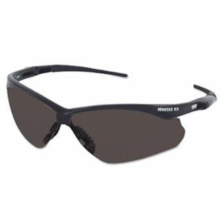 KleenGuard 22518 V60 Nemesis Rx Readers Prescription Safety Glasses, Smoke, +2.0