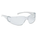 KleenGuard 25627 V10 Element Safety Glasses, Clear Lens, Polycarbonate, Uncoated, Clear Frame