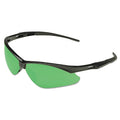 KleenGuard 25671 V30 Nemesis Safety Glasses, IRUV Shade 5, Polycarbonate Lens, Uncoated, Black Frame/Temples, Nylon