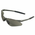 KleenGuard 25704 V30 Nemesis VL Safety Glasses, Smoke Lens, Gunmetal No-Brow Frame