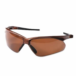 KleenGuard 28637 V30 Nemesis Polarized Safety Glasses, Brown Lens, Brown Frame