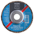PFERD TOOLS 62669 Type 29 POLIFAN® SGP Flap Disc, 7 in dia, 40 Grit, 7/8 in dia Arbor, 8,600 RPM, Ceramic Oxide (Pack of 10 EA)