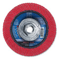 PFERD TOOLS 67405 POLIFAN® SGP CO-Curve Flap Disc, 4-1/2 in dia, 60 Grit, 13300 RPM