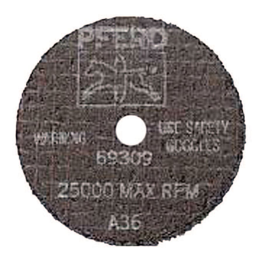 PFERD 69303 Type 1 Die Grinder Cut-Off Wheel, 3 in x 0.040 in, 3/8 in Arbor, 60 Grit (Pack of 50)